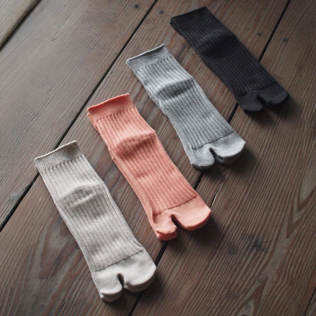 【unisex】 Classic Rib Shot TABI