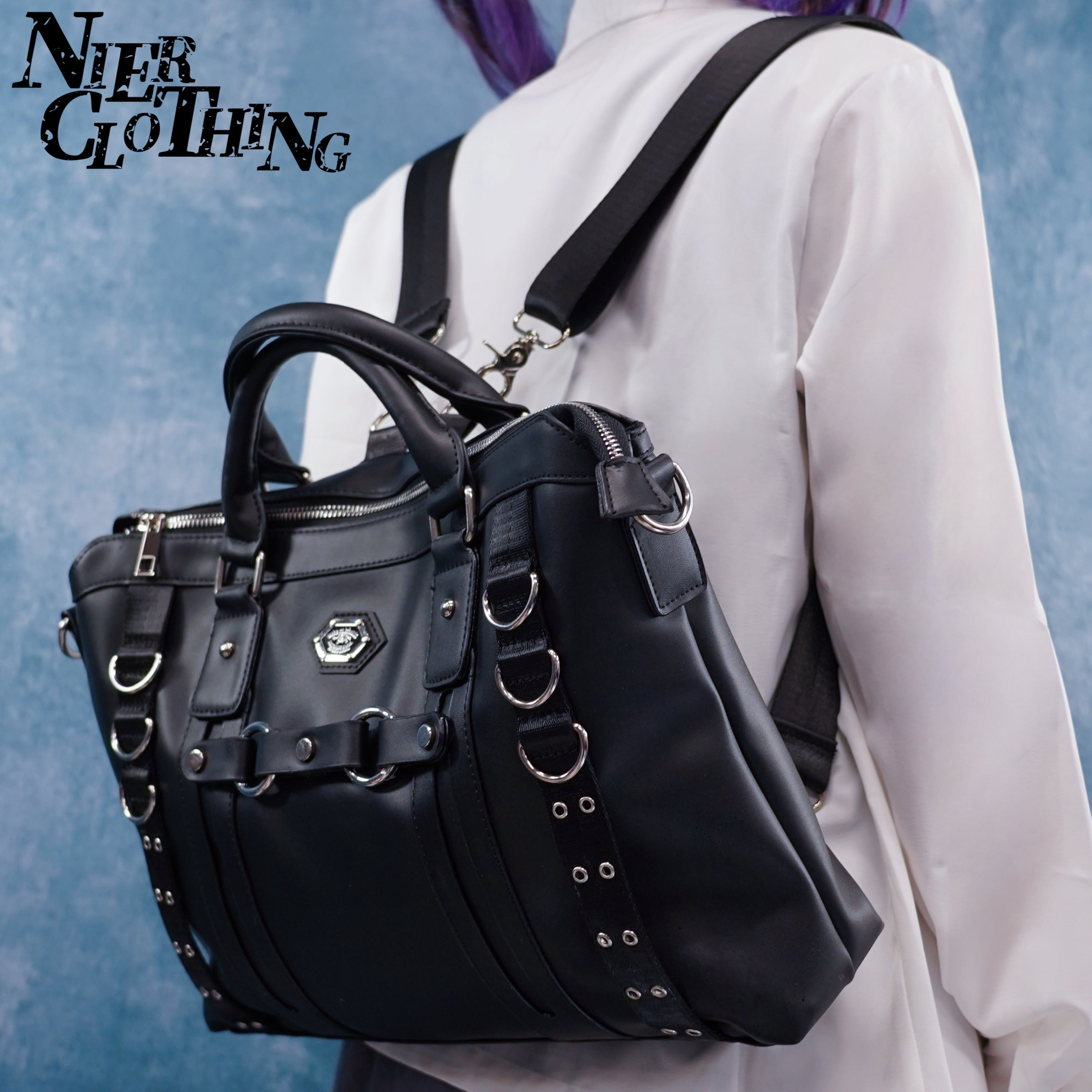 腹黒紳士 リクエスト3点まとめ買い商品 先着77点限定早い者勝ち60%OFF》6STORAGE 3WAY GOTHIC BAG | NIER CLOTHING