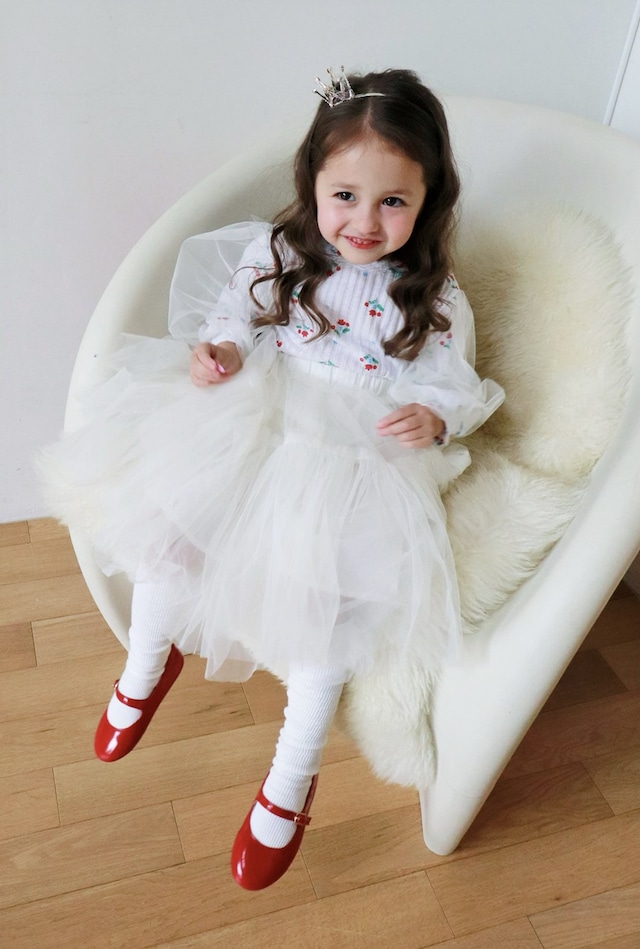 【取寄】bonne|irene tee (white)|アイリーンT(ホワイト)|S-XXL|kids&jr|26 spring