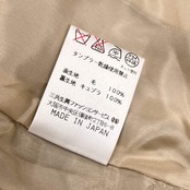 DAKS × Ermenegildo Zegna ダックス ゼニア チェック 背抜き テーラードジャケット 7AR/グレー系 レディース