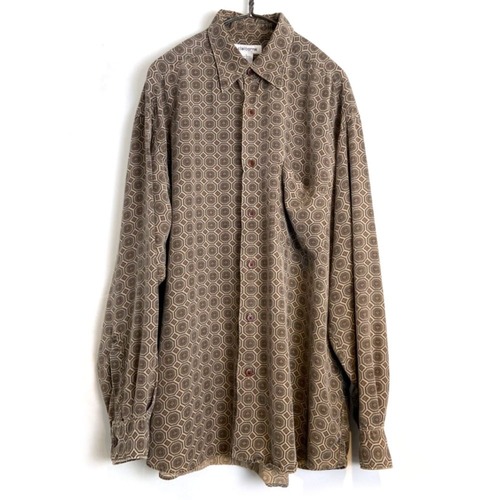 [Claiborne] Vintage Rayon Shirt [1990s-] Vintage Rayon Shirt