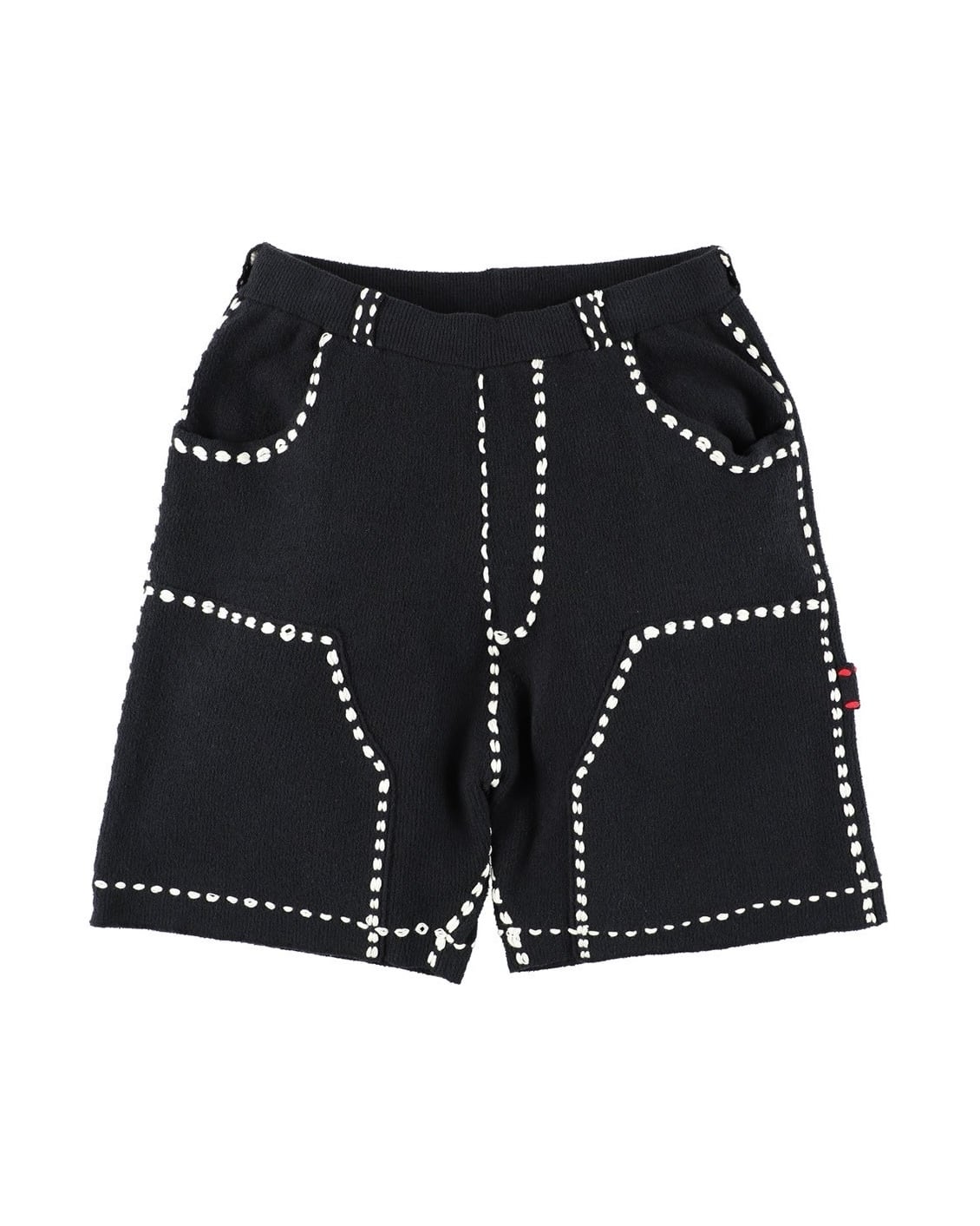 PHINGERIN 【SUMMER PG1 DOUBLE KNEE SHORTS BLACK】