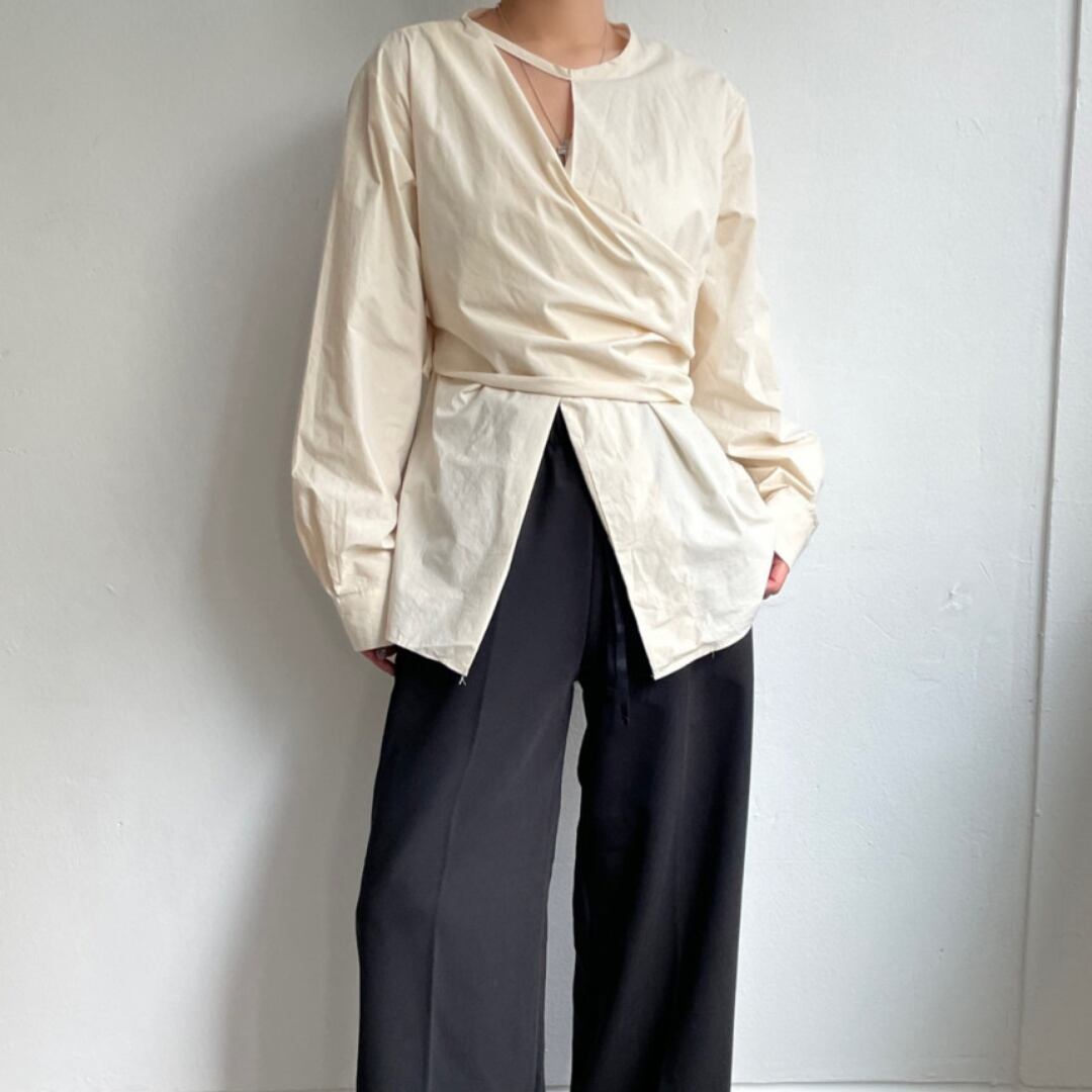 カシュクールデザインブラウス 11823