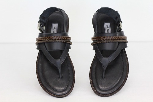 MR.TANGO Leather Sandal SONTO ~Black~