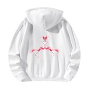 Unisex Front & Back Printing Cotton Hoodie 4806