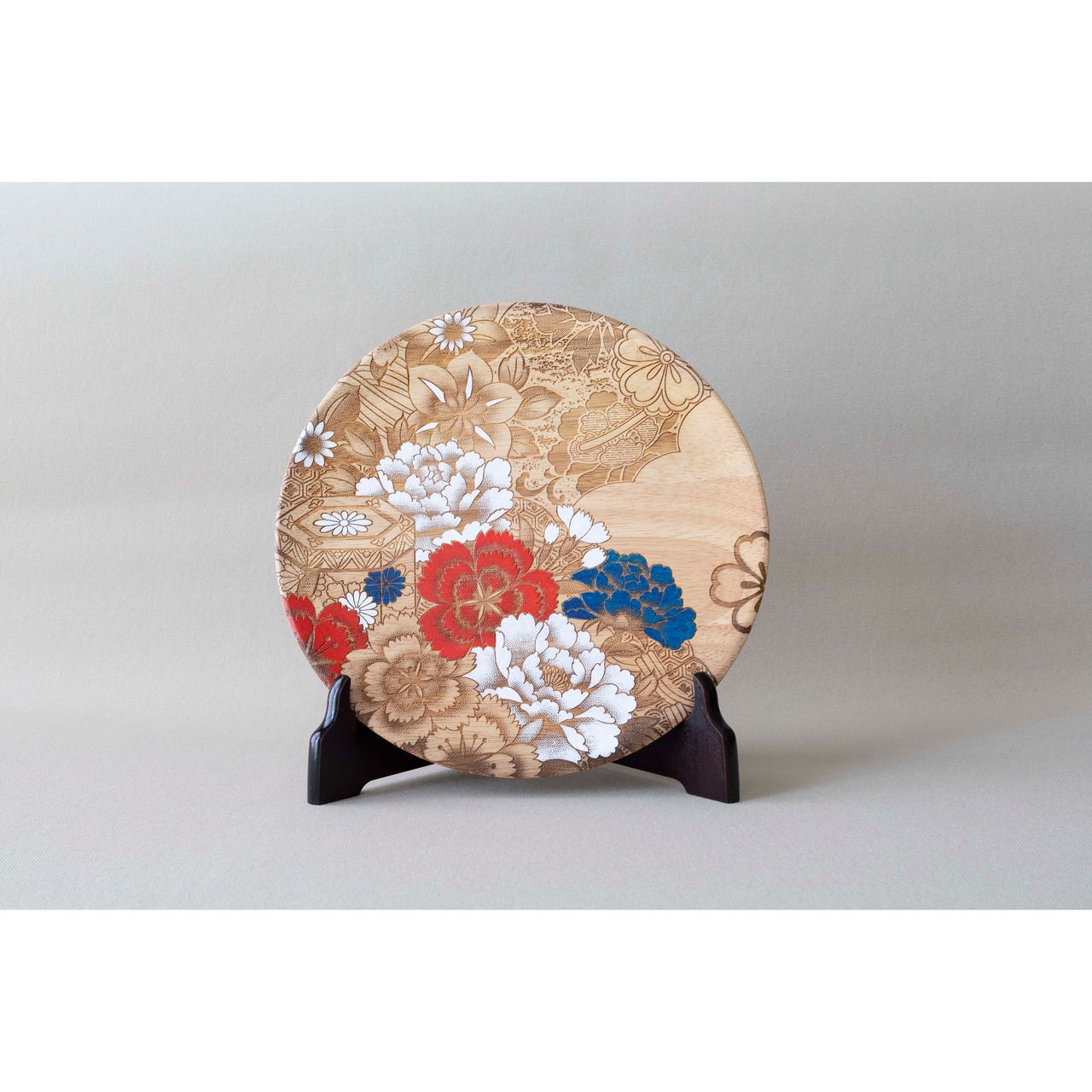 【飾り皿】京友禅尽くし Ornamental plate for wall hanging