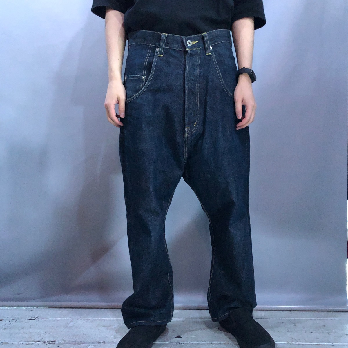 COMME des GARÇONS】GANRYU サルエルデニムパンツ sb2203 | ブランド 