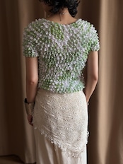 white & yellow-green popcorn tops-5305-7