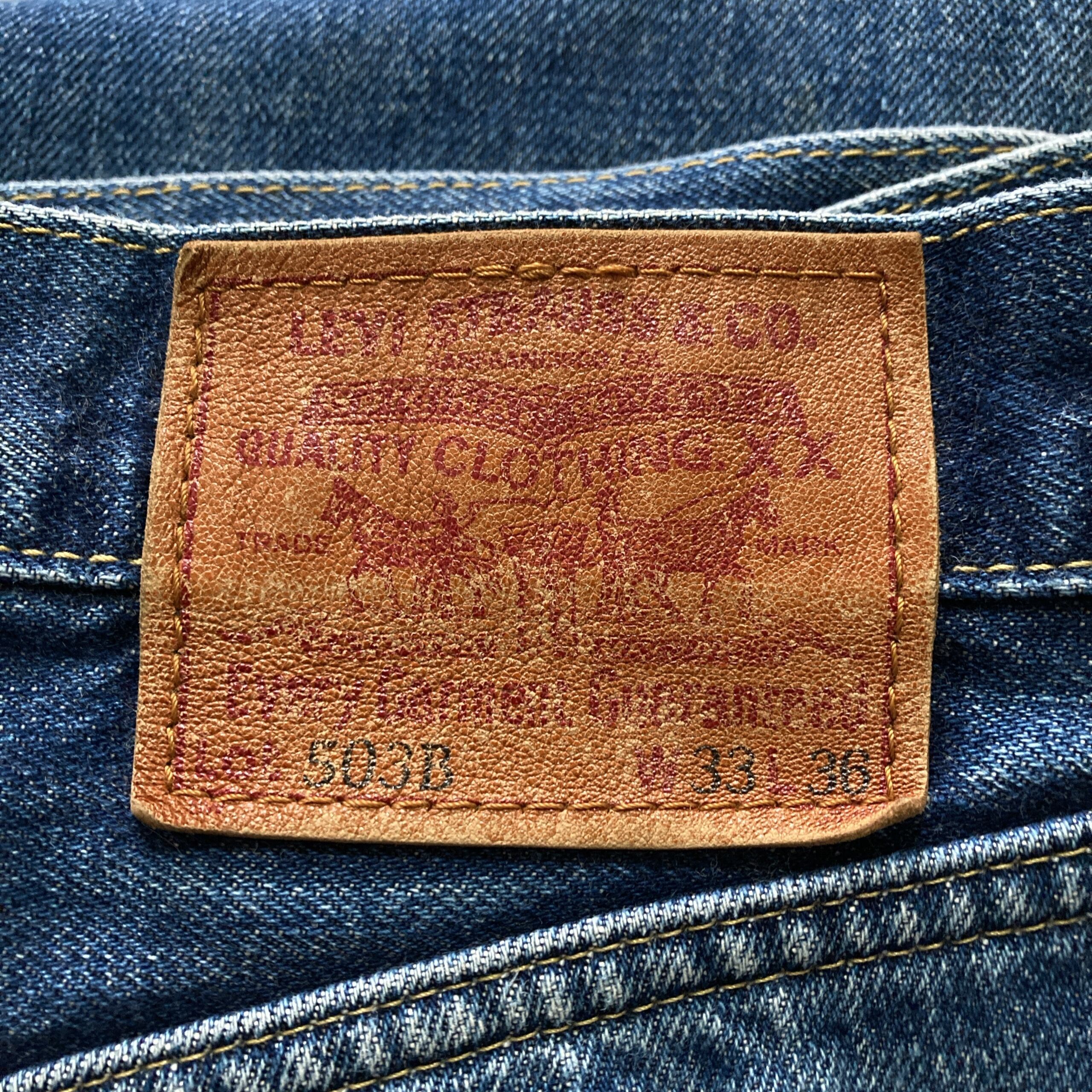 W33 L36】90's Levis 503BXX リーバイス LVC 140周年 97年製 裏ボタン