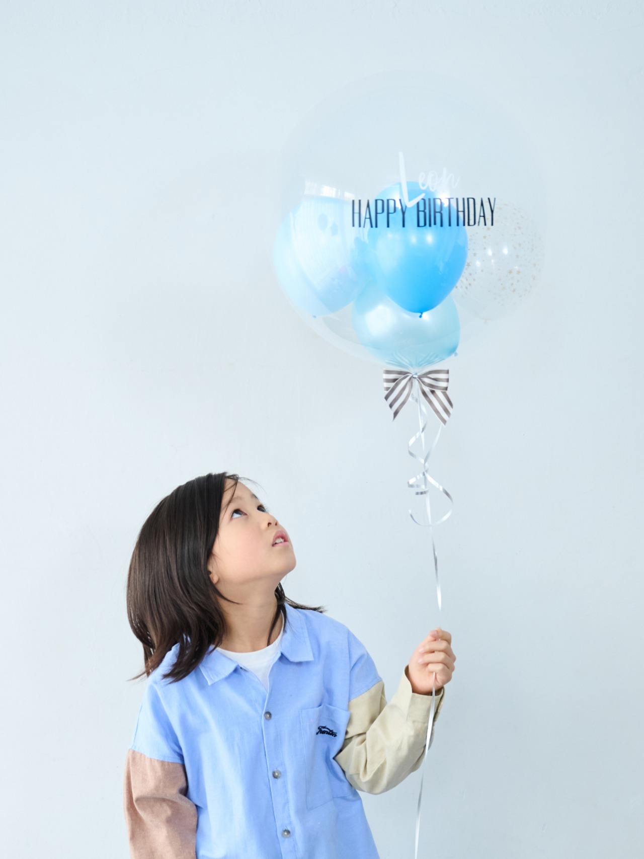 BUBBLE BALLOON sizeM ブルー