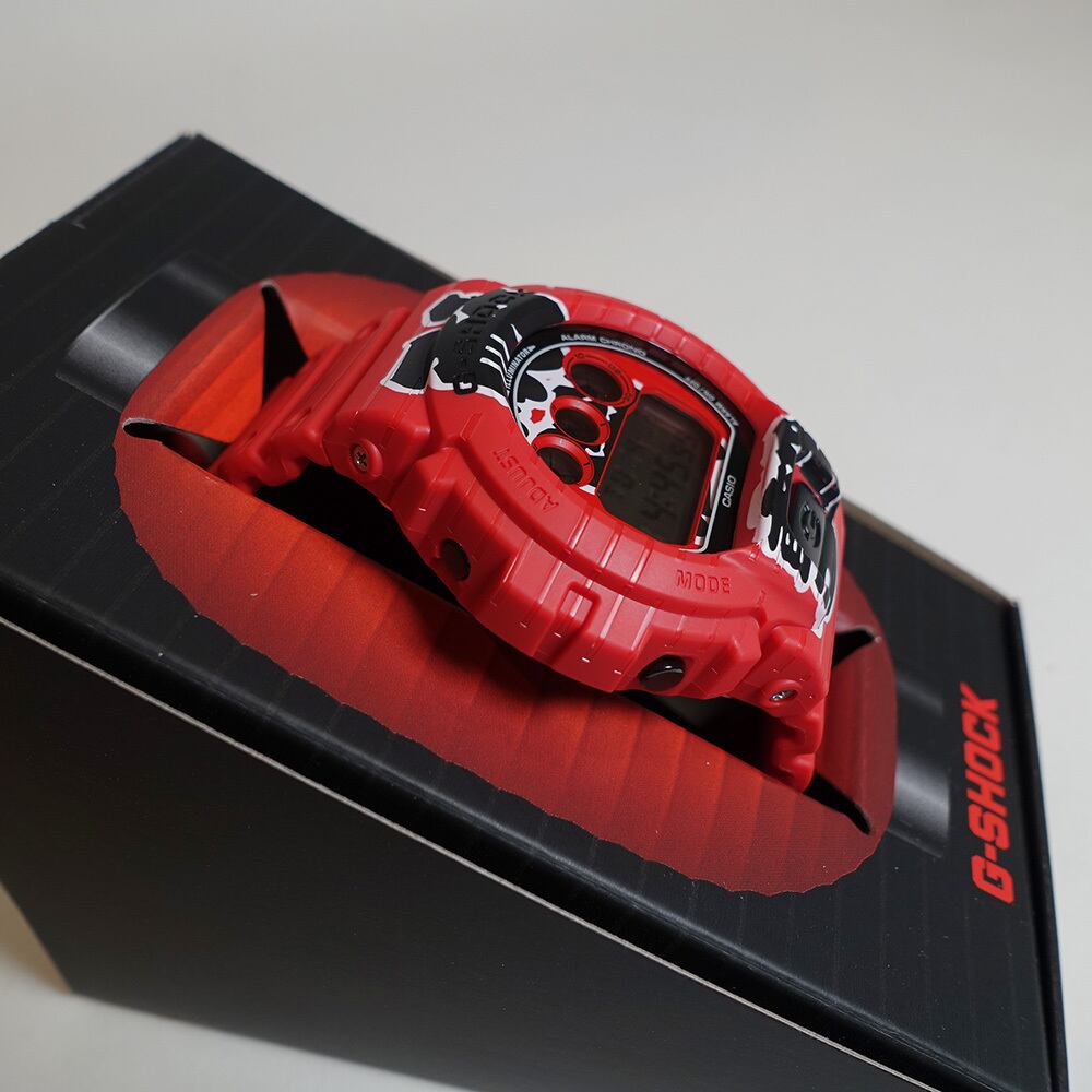 G-SHOCK／耐衝撃赤提灯 DW-6900AKA-4JR 日本製シリーズ メンズ カシオ