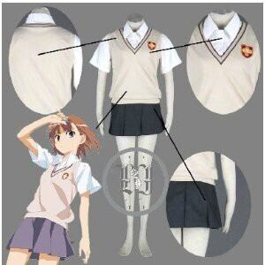 K2285 とある科学の超電磁砲 御坂 美琴（みさか みこと）風 制服 風