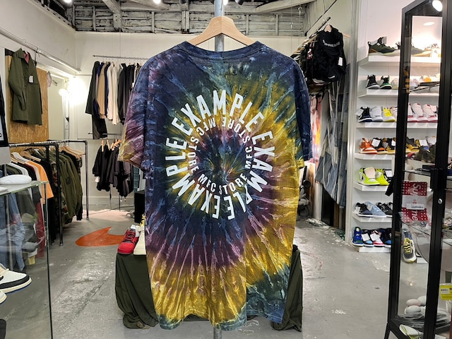 EXAMPLE ＭFC STORE TIEDYE TEE LARGE 76291