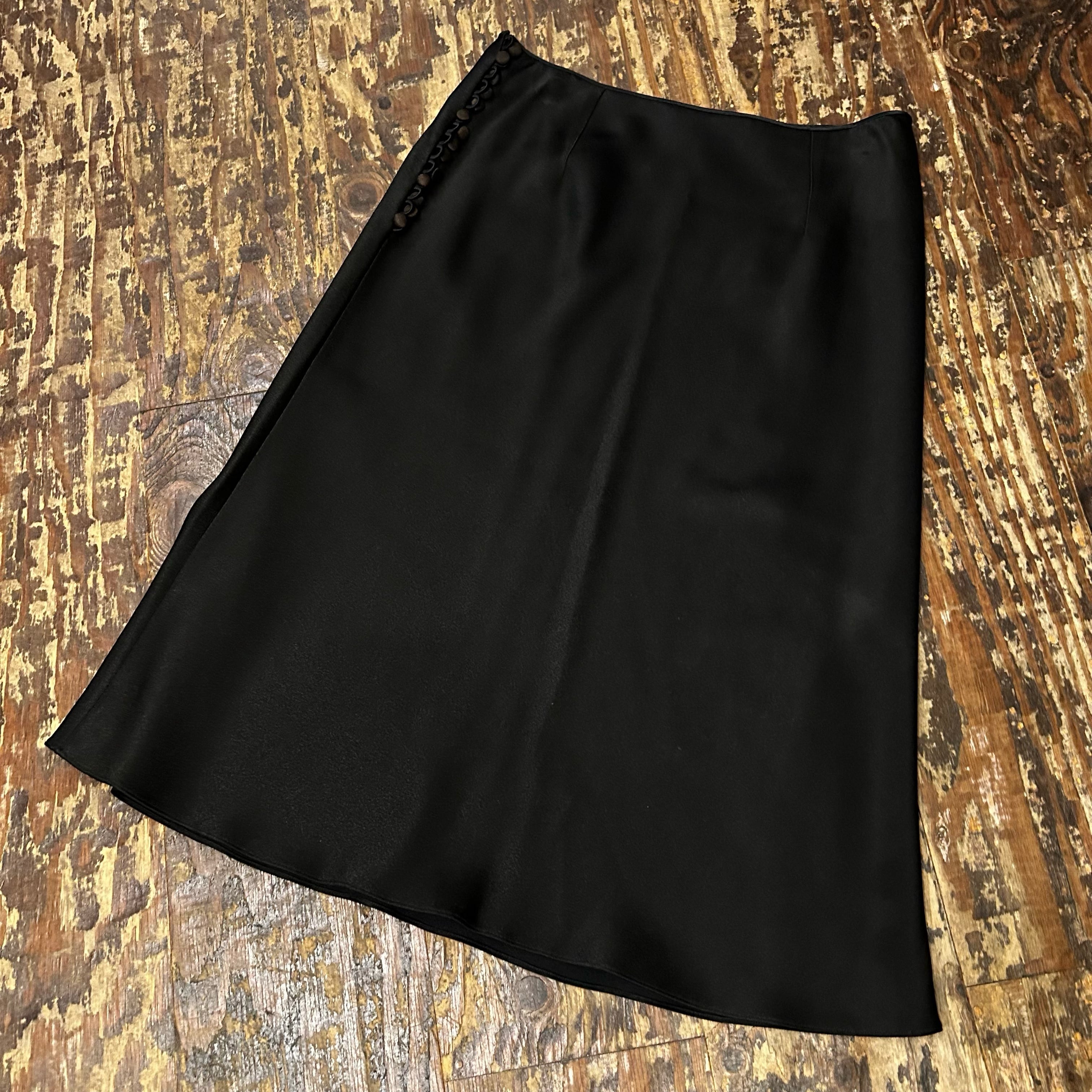 John Galliano ジョンガリアーノ スカート ブラック size36 【代官山11 