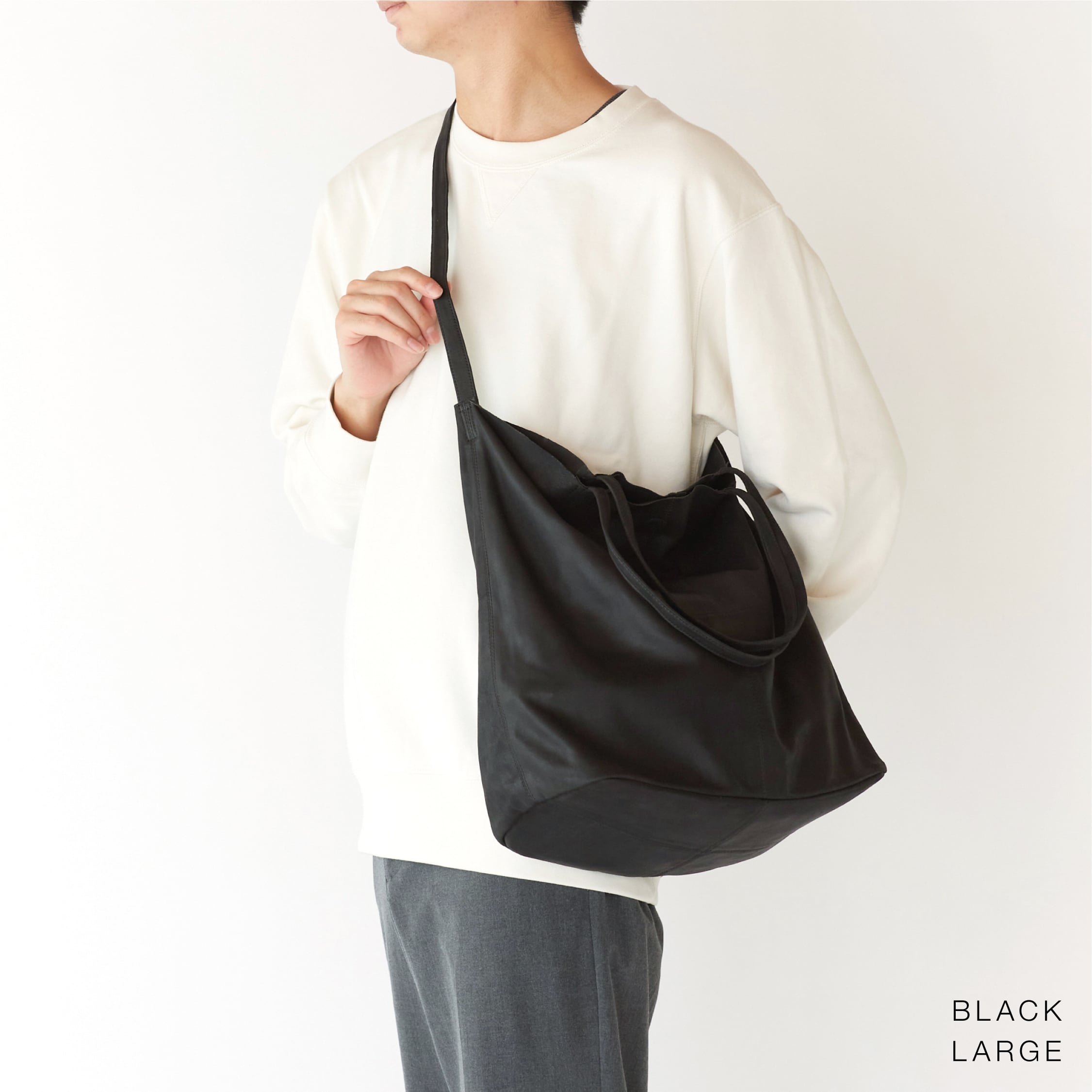 3WAY LARGE TOTE（L）OIL SUEDE BROWN | Morphee（モルフェ）