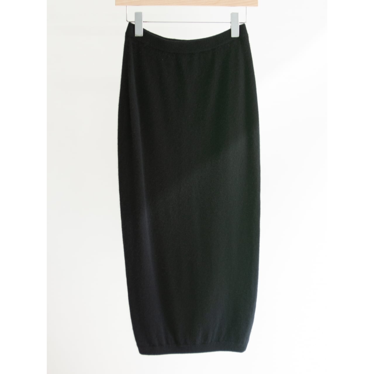 Poi by Krizia】Made in Italy Lambswool-Angora-Nylon Knit Skirt