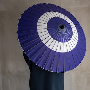 青い折り畳み傘