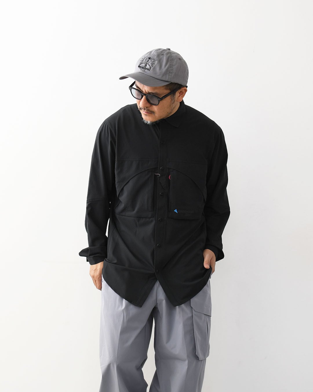 KLATTERMUSEN [クレッタルムーセン] Barrö LS Shirt M's [10597] バロ