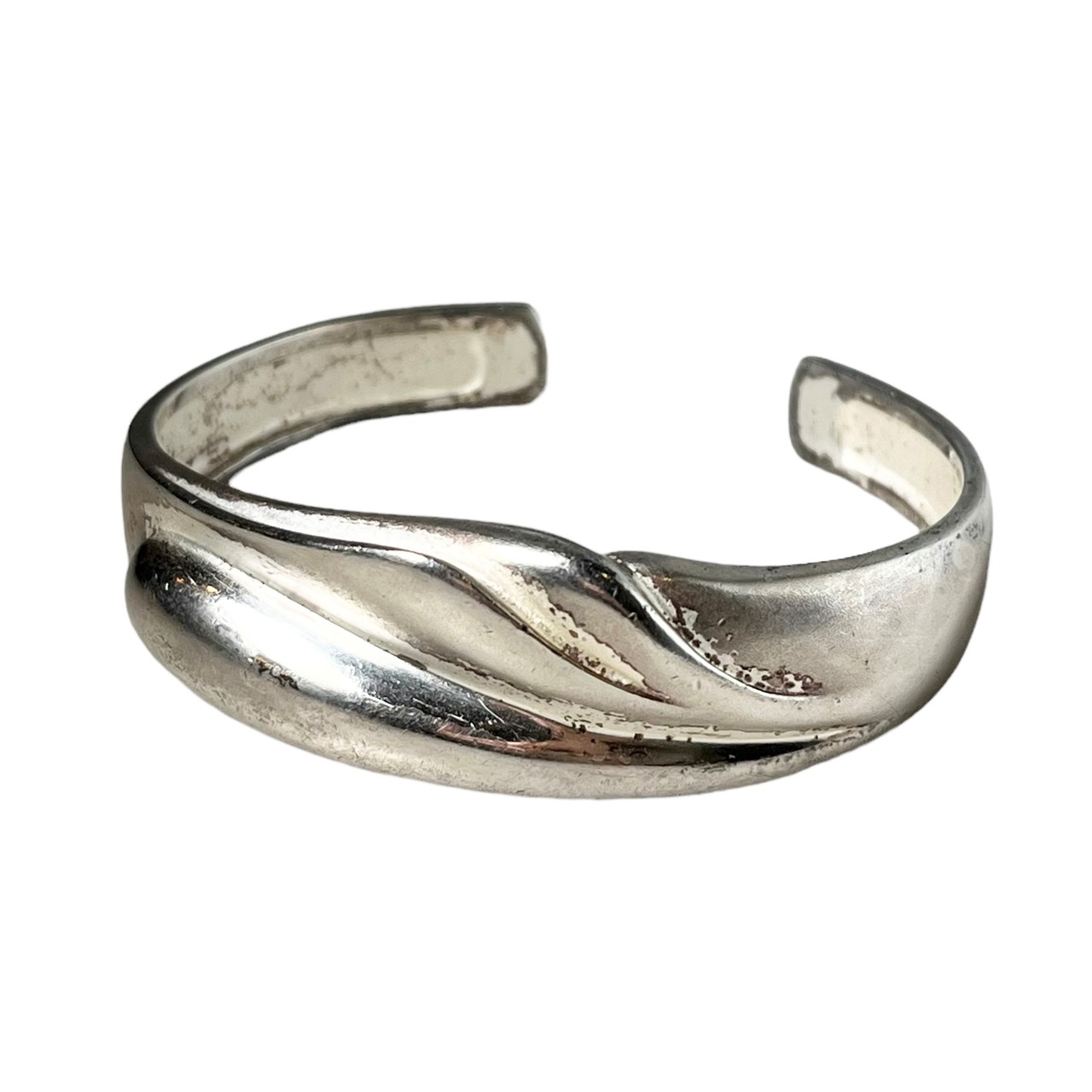 vintage LAPPONIA silver abstract design bangle