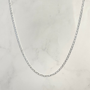 【SV1-73】16inch silver chain necklace