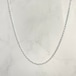 【SV1-73】16inch silver chain necklace