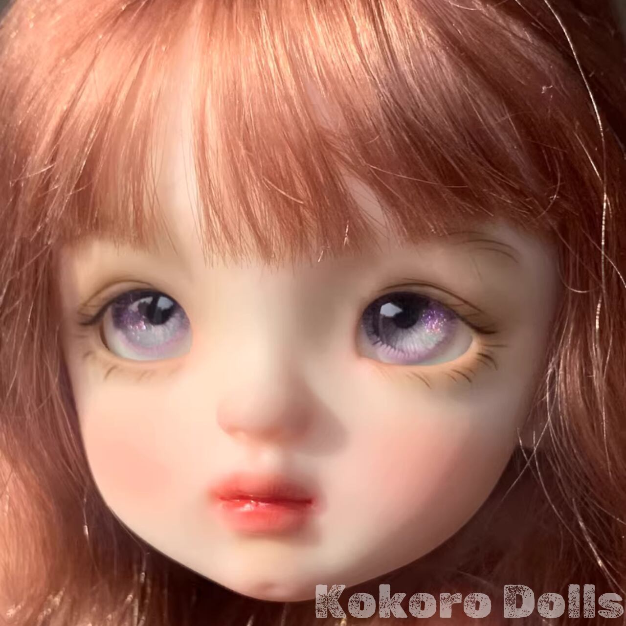 BJDドールアイ16mm-8石膏アイ Kokoro Dolls 073番 現品BJDドールアイ 16mm-8 石膏アイ 手作り 目玉 瞳 球体関節