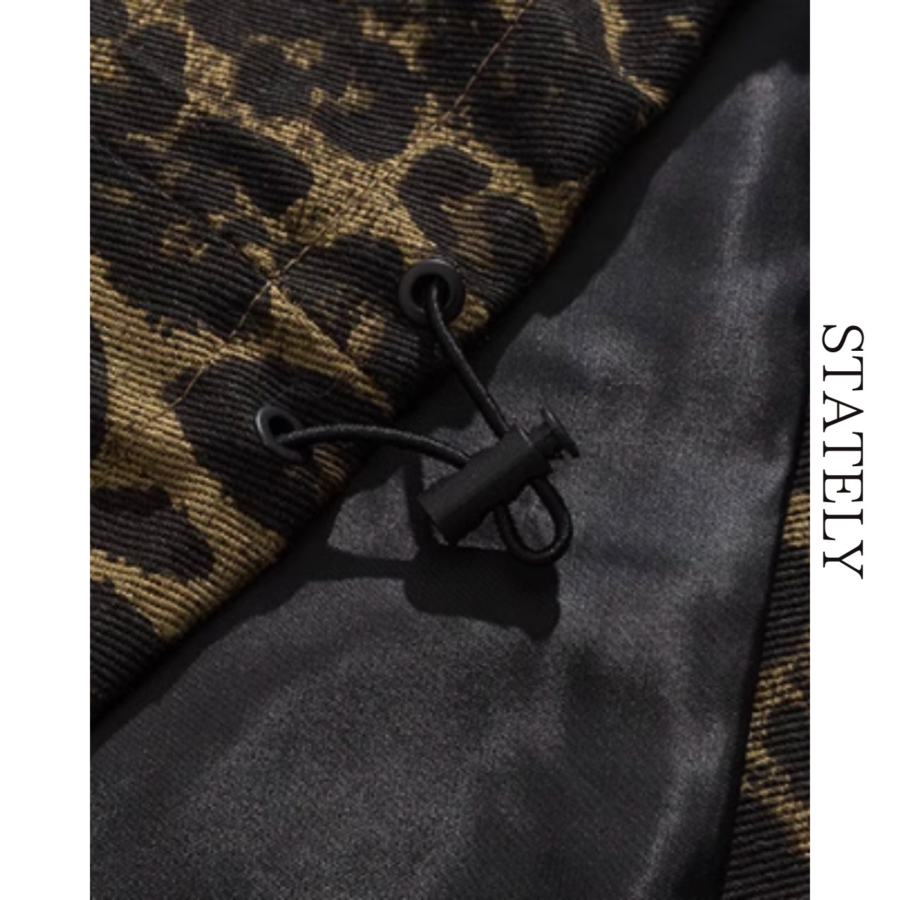 レオパード スタンドカラーブルゾン_O13・画像7