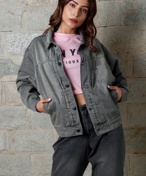 ペンジー オーバーサイズ トラッカージャケット Penge Oversize Trucker Jacket (PNG-20JT1201)