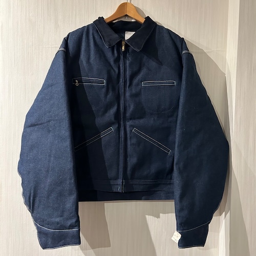 Dead Stock‼︎ 〜1990s OSHKOSH B'GOSH quilting liner denim work jacket "size 54"