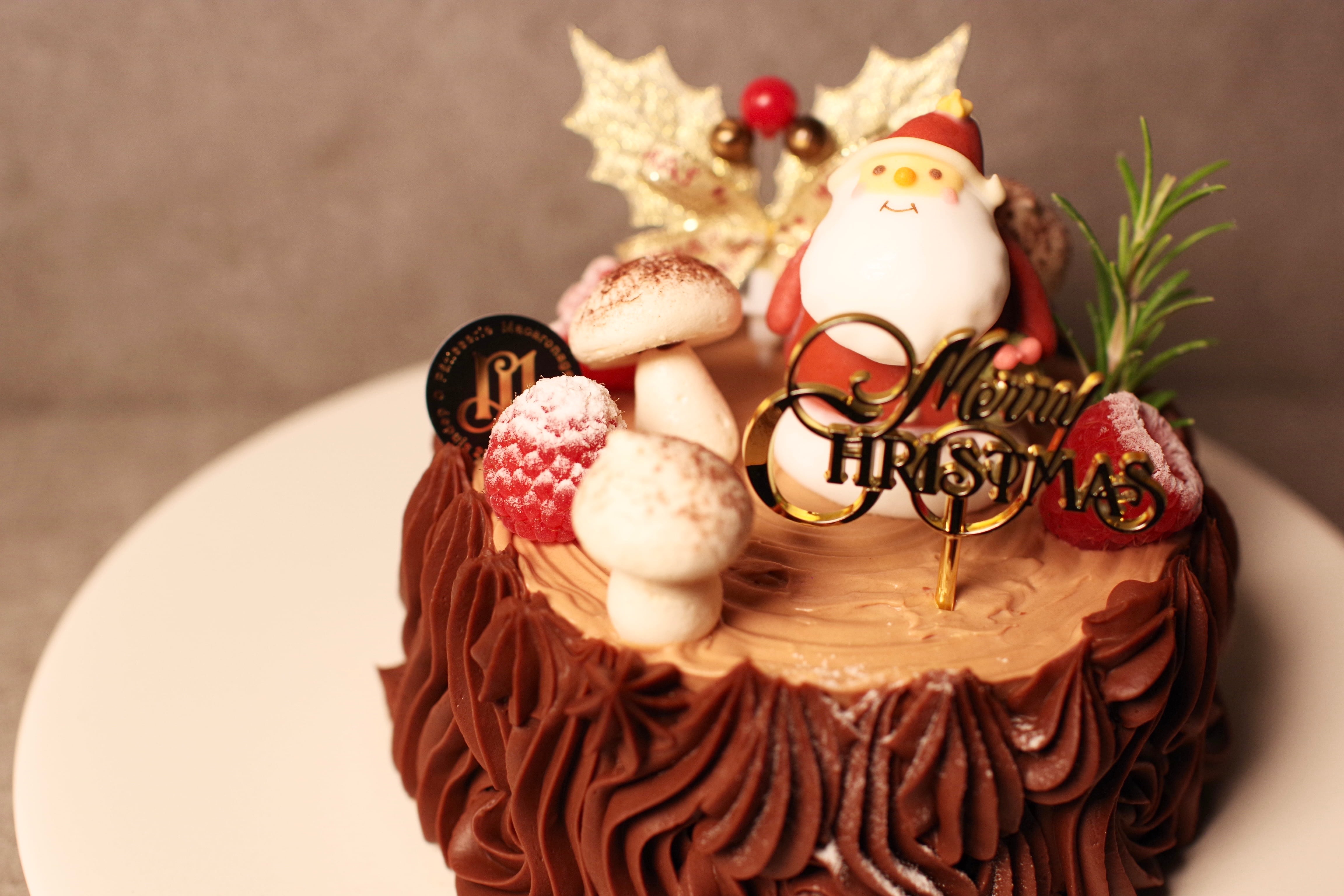 12/24(水):【店頭受取のみ】ノエルショコラフランボワーズ 14cm