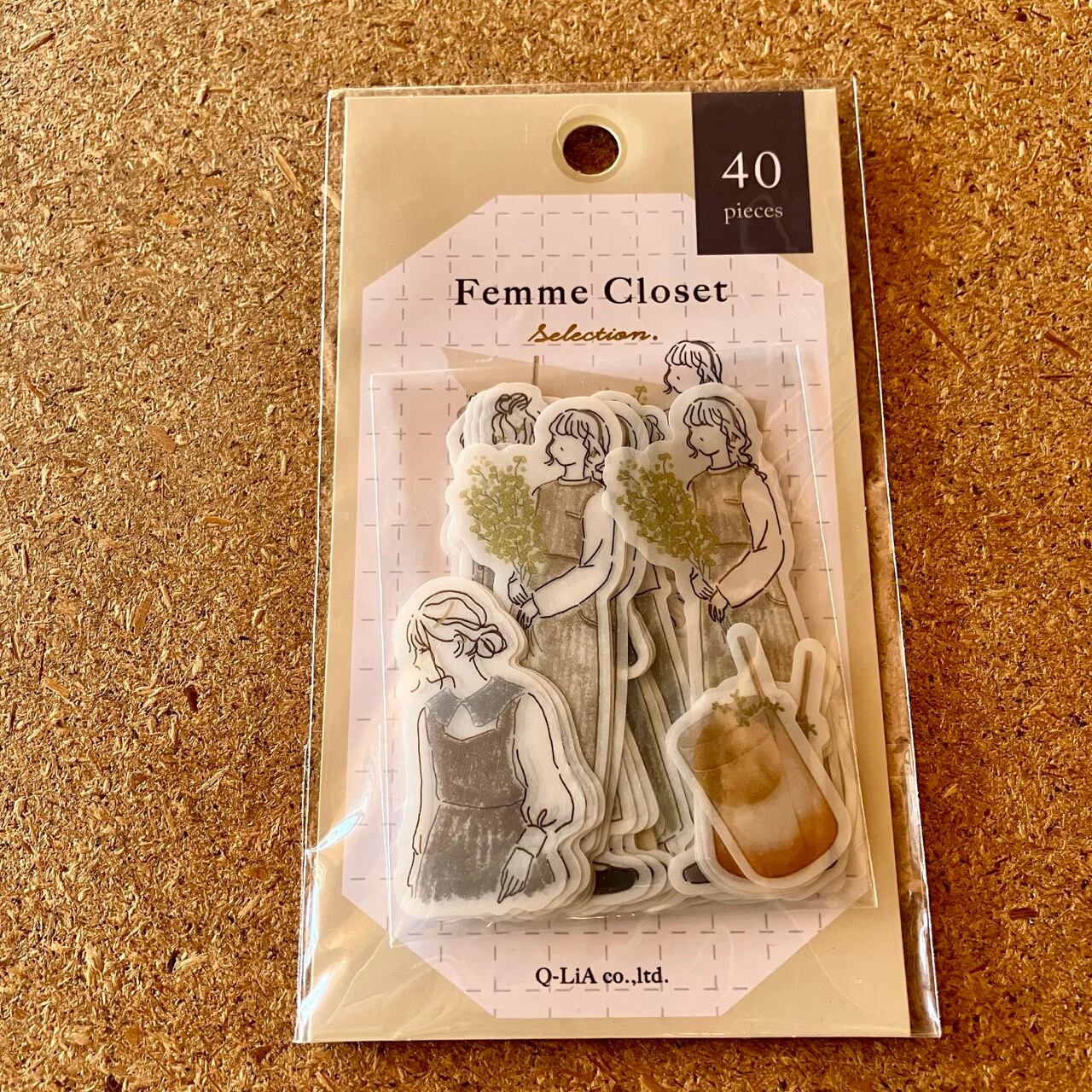 クーリア Femme Closet Selection ヴィンテージナチュラル 71034 フレークシール PA08