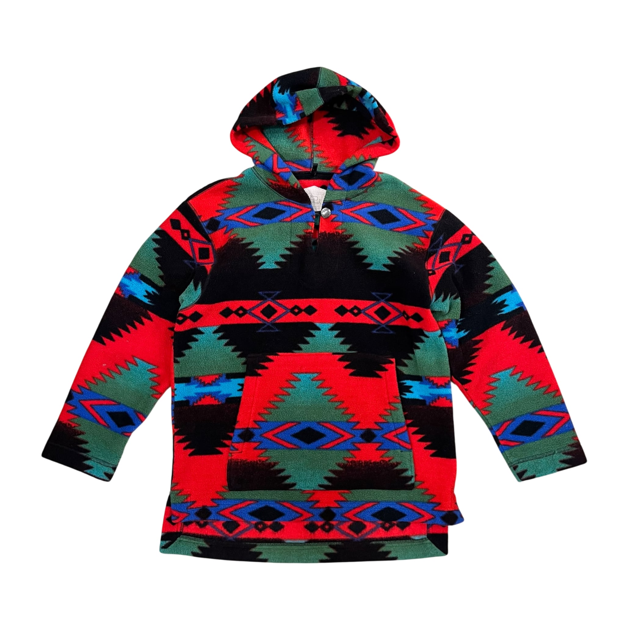80's WOOLRICH Native Pattern Freeze Hoodie
