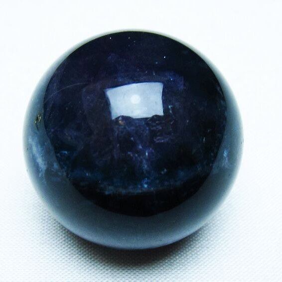 フローライト 丸玉 35mm 蛍石 スフィア 螢石 置物 一点物 141-7157