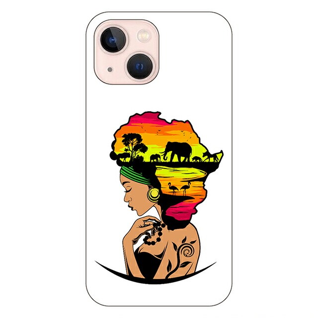 iPhone ケース アフリカの女王
