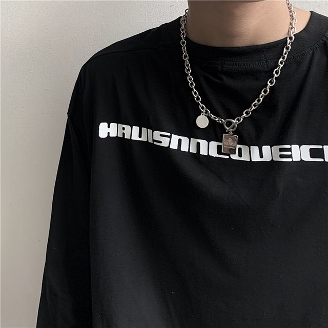 新品 今年流行 チェーン ネックレス メンズレディース 太チェーン 大人女子 レトロ レース ヨーロピアン 韓国 韓流 オルチャン K Pop アイドル ジャケット スーツ Tシャツ カーディガン ニット フーディー トレーナー シャツ タンクトップ アクセサリー ペンダント