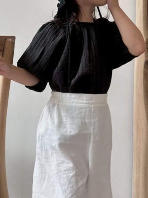 2347 soft design blouse / LACAMEL
