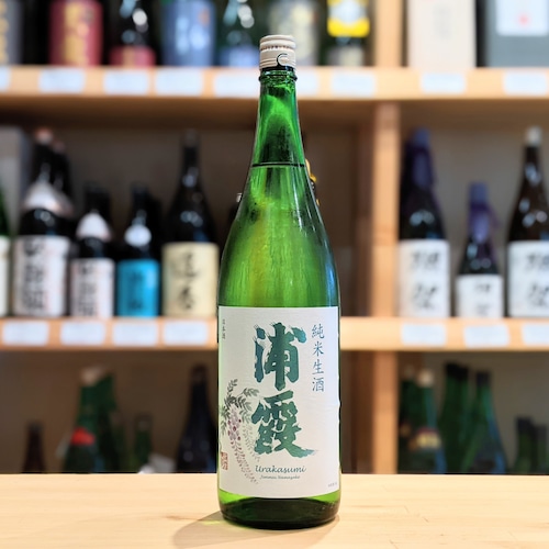 浦霞 純米生酒 1.8L【日本酒】※要冷蔵