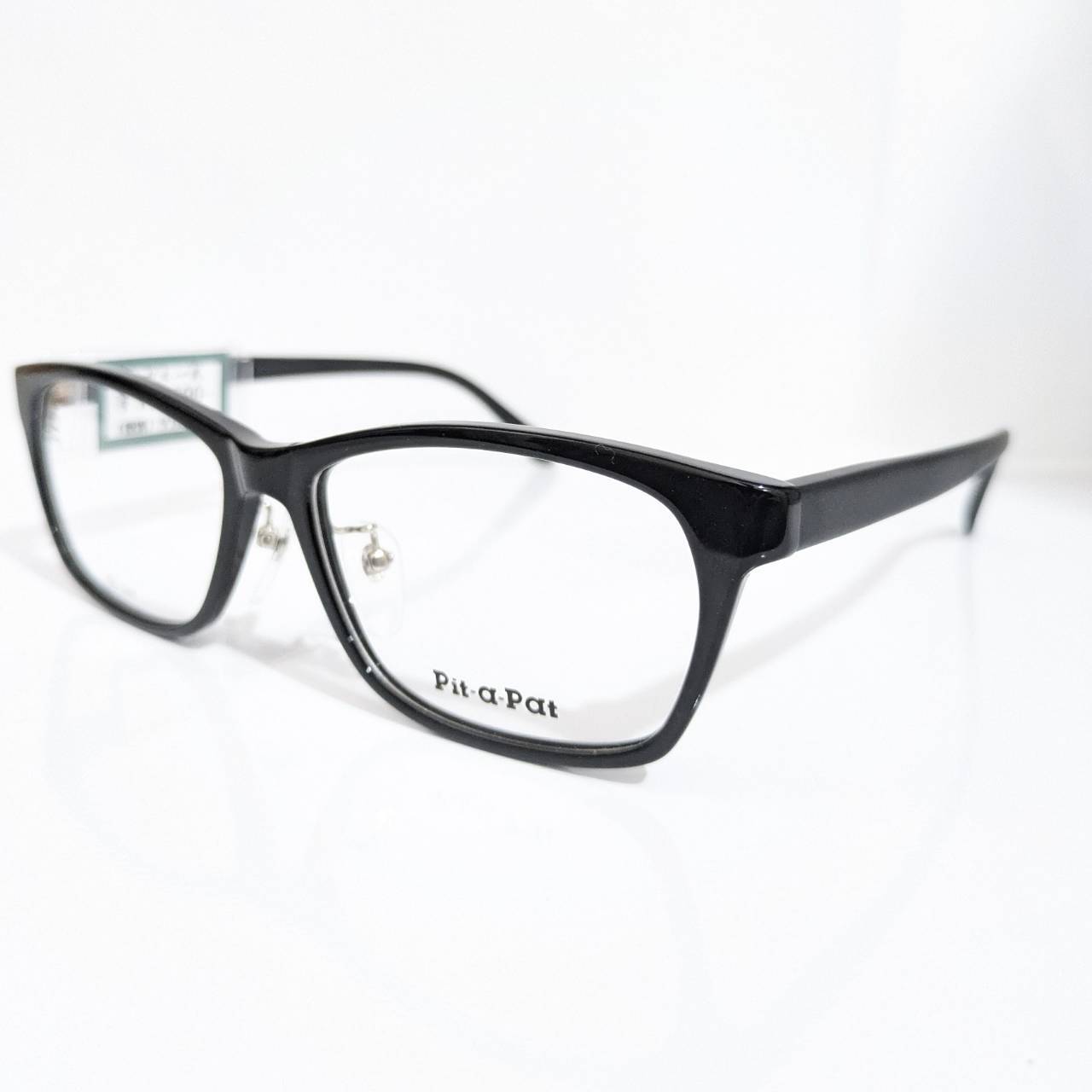 【PitーaーPat】スクエアセルフレーム ブラック