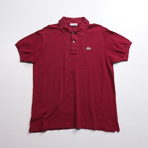 1980s  Made in FRANCE  " LACOSTE "  Polo Shirt C242