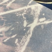 【tshirts223】Lsize bleached T-SHIRTS Blue