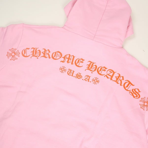 Size【XXL】 CHROME HEARTS クロム・ハーツ PINK HOODIE オンライン