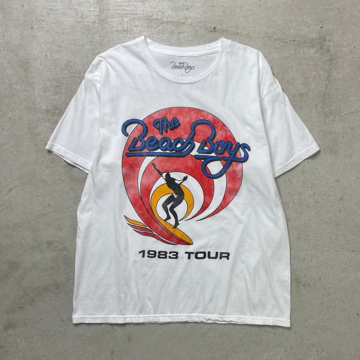 THE BEACH BOYS ビーチボーイズ バンドTシャツ バンT ツアーT メンズL 