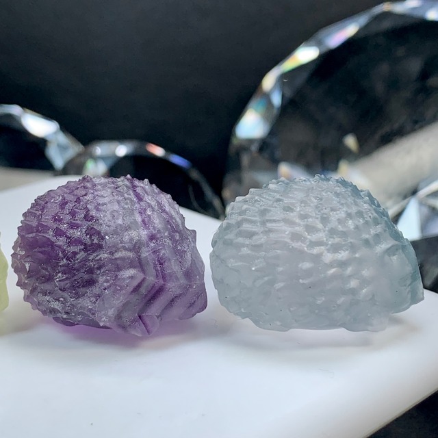 3.フローライトハリネズミさん☆家族セット