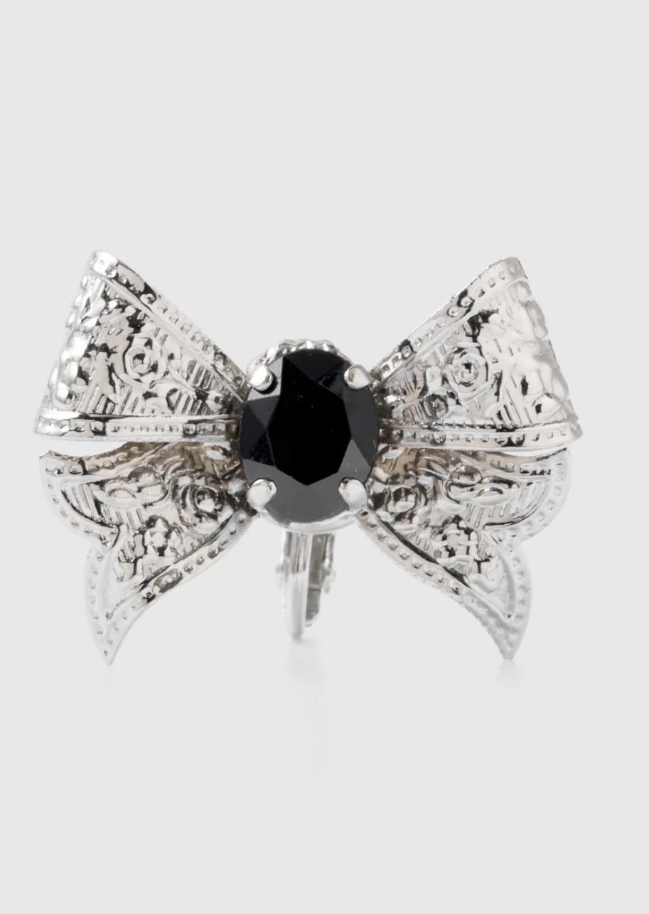 tanakadaisuke ribbon bijou earrings | AAR