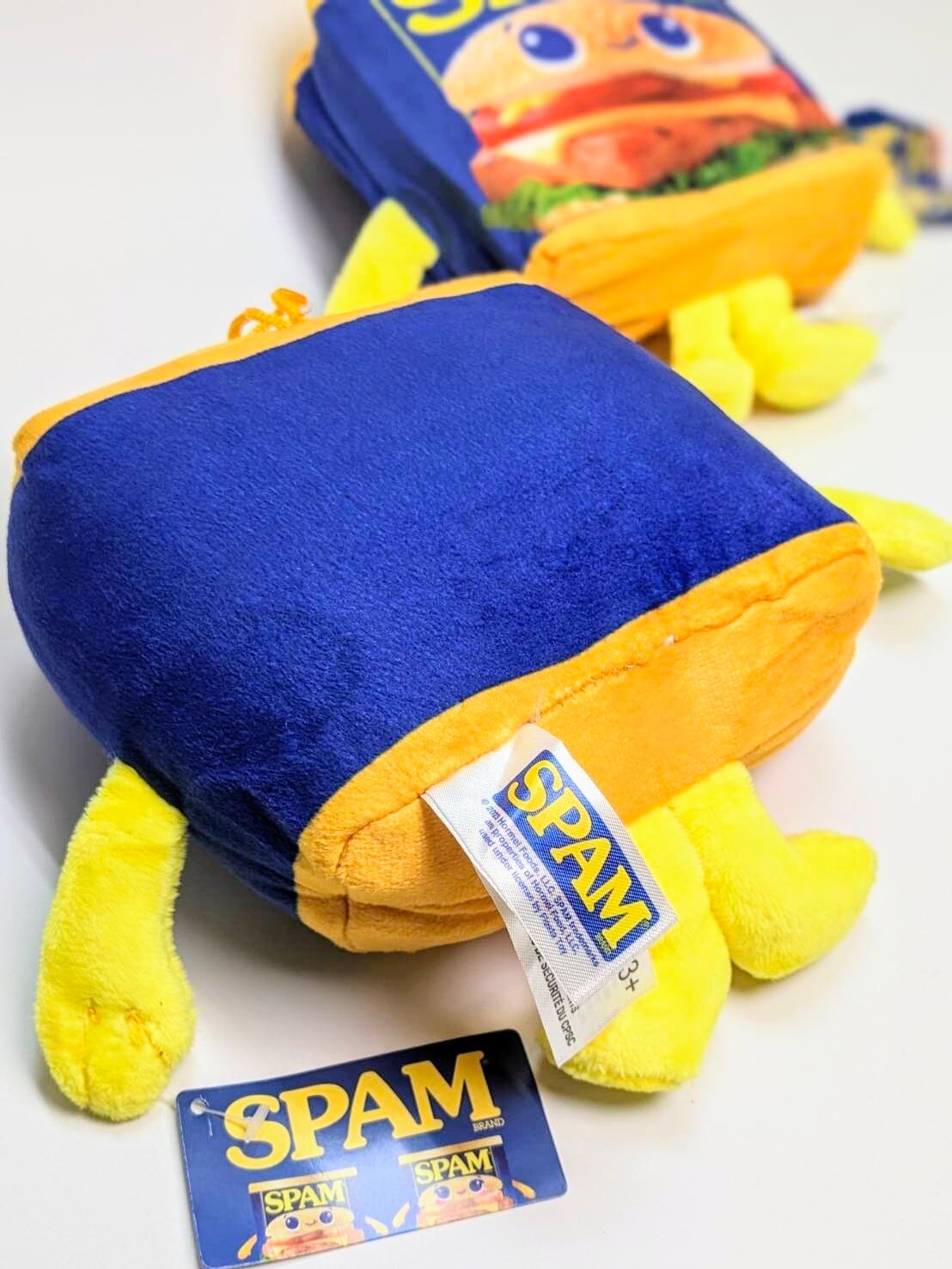 SPAM スパム】（小）スパム缶 吊るせるぬいぐるみ 単品〚アメリカン