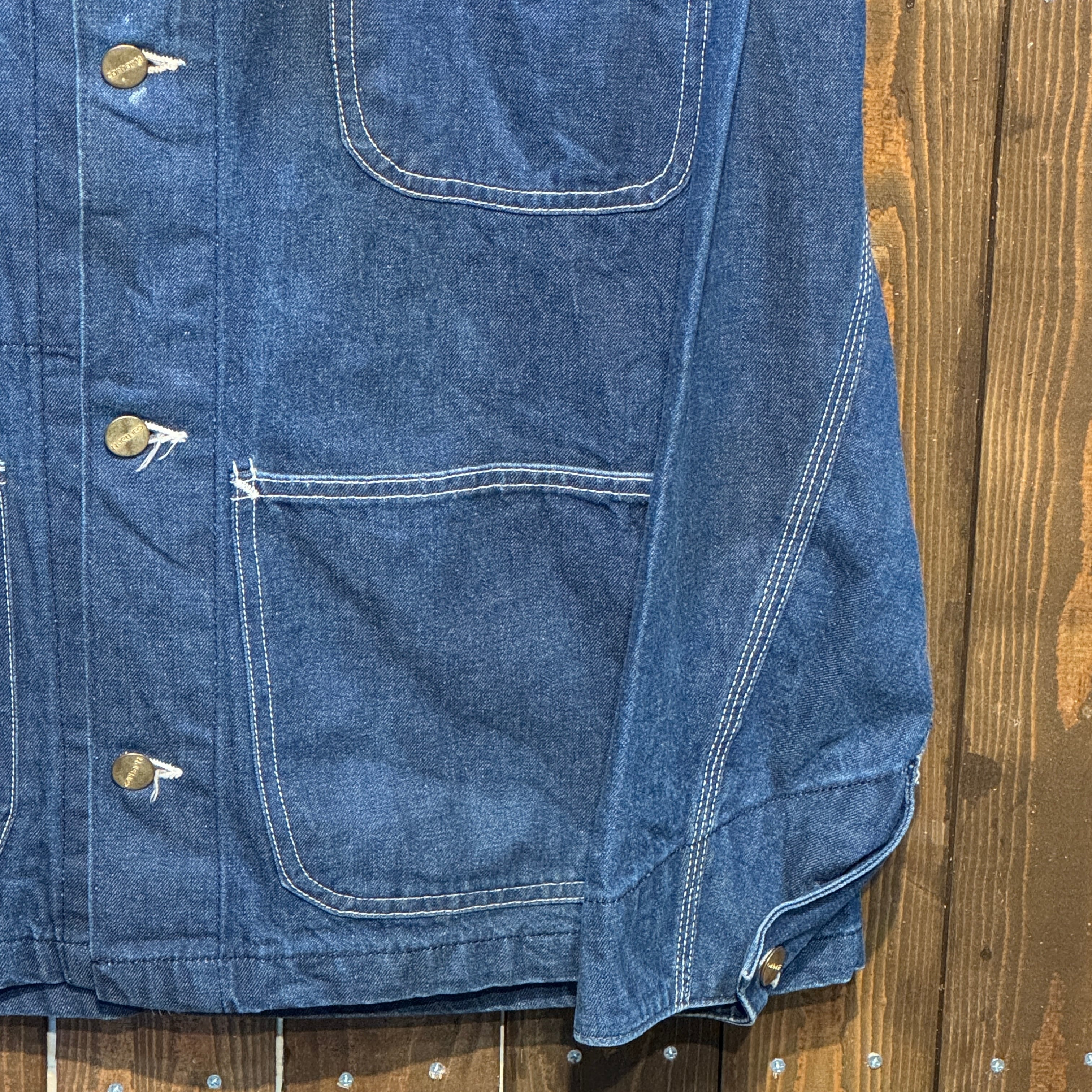 1990's～ CARHARTT DENIM COVERALL MADE IN USA 【サイズ表記 40