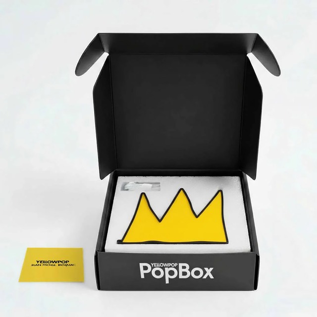 PopBox The Crown by Jean Michel Basquiat