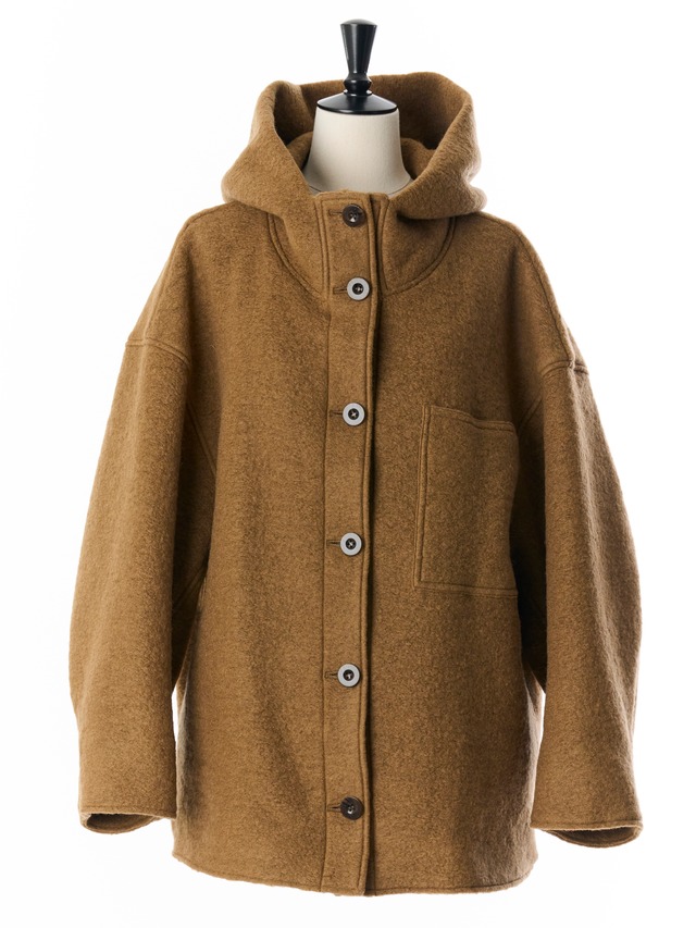 【9月25日発売開始】フードミドルコート(BEIGE)
