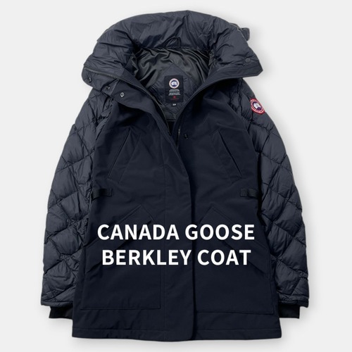 美品 CANADA GOOSE BERKLEY COAT カナダグース バークリー コート ダウンコート 2905L 黒 ブラック XS / J&NREUSE レディース アウター