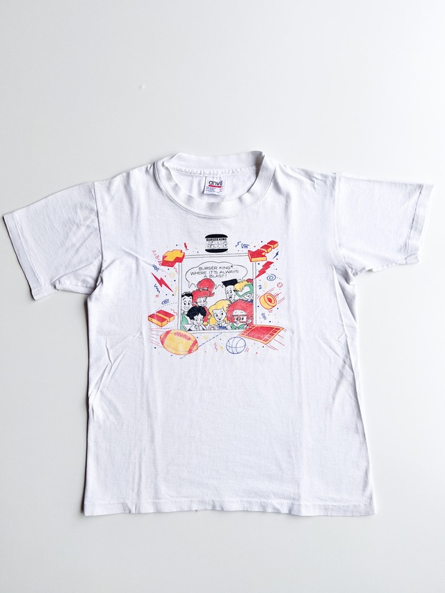 【140cm】VINTAGE 90's プリントTシャツ【10477】※
